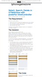 Mobile Screenshot of iphonegamezone.net